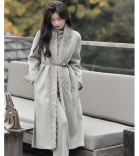 모피 캐시미어 100 코트      L. Fur cashmere coat