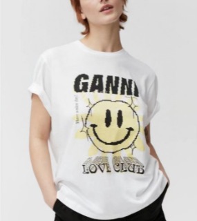 해 디자인 반소매 티셔츠        M. sun-designed short-sleeved T-shirt