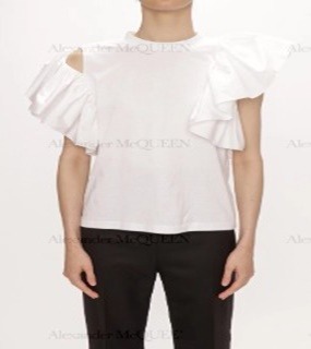 숄더 트임 여성 반팔티 M  . shoulder slit women&#039;s short-sleeved T-shirt