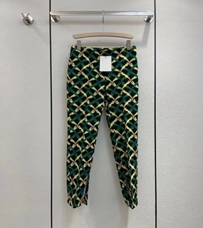 독특 패턴 프린트 롱 팬츠  B . unique pattern printed long pants