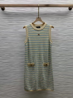 스프라이트 무늬 디자인 여성 민소매 롱원피스    C. Sprite-patterned design women&#039;s sleeveless long dress