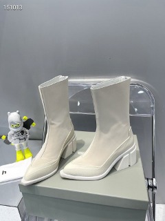 뾰족 스타일 여성 미디 부츠   Accentuated Style Women&#039;s Midi Boots