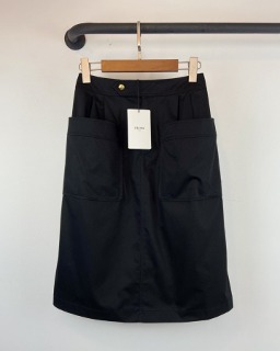 여성 데일리 심플 미디 사이즈 스커트  Women&#039;s Daily Simple Midi Size Skirt