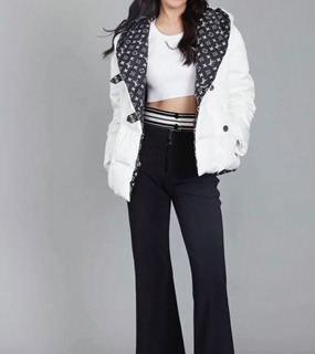 여성 명품 브랜드 겨울 숏패딩   Women&#039;s Luxury Brand Winter Short Padded Jacket