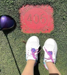 여성 핑크 골프화  Women&#039;s Pink Golf Shoes