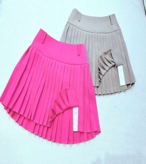 주름진 미니 스커트  wrinkled mini skirt