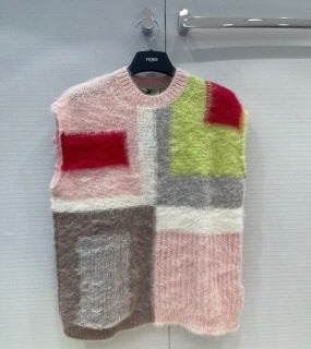 멀티컬러 모헤어 니트  multi-color mohair knitwear