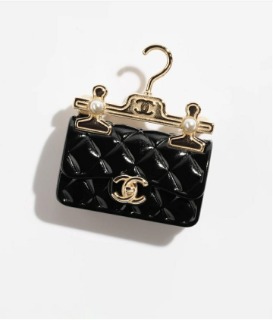 핸드백 브로치  handbag brooch