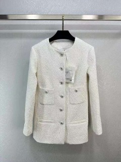 화이트 포켓 긴팔 자켓  white pocket long-sleeved jacket