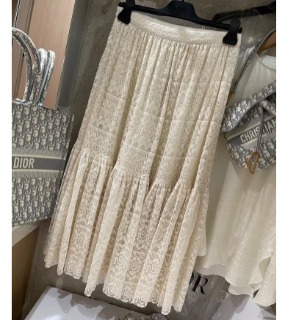 로맨틱 자수 레이스 스커트    D. romantic embroidered lace skirt