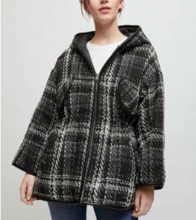 리버시블 트위드 코트 점퍼     M. Reversible tweed coat jumper