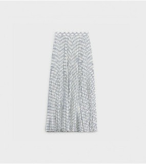 하이웨이스트 실크 롱 스커트    C. high-waist silk long skirt