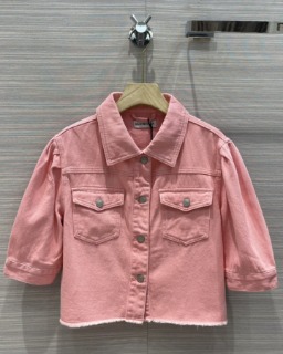 여성스러운 핑크 크롭 자켓    M. a feminine pink cropped jacket