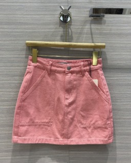 여성 핑크 단색 심플 반바지   B. Women&#039;s Pink Monochrome Simple Shorts