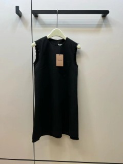 여성 블랙 민소매 코튼 원피스   M. Women&#039;s Black sleeveless cotton dress