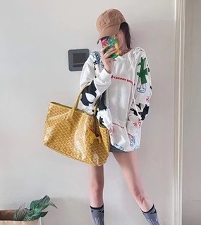 오버핏 패션 포켓 긴소매 후드티   overfit fashion pocket long-sleeved hoodie