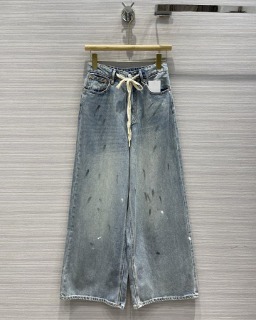 여성 빈티지 와이드 롱팬츠   Women&#039;s Vintage Wide Long Pants