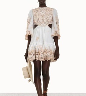 허리 슬림 여성 미니원피스   Waist Slim Women&#039;s Mini Dress