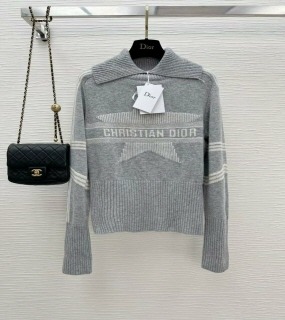 별무늬 카라 긴팔 니트 스웨터   star-patterned collar long-sleeved knit sweater