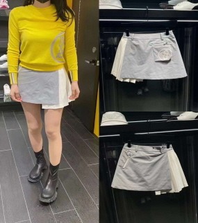 주름 미니 스커트  pleated mini skirt