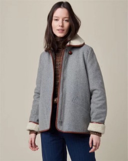 그레이 양모 자켓  Grey wool jacket