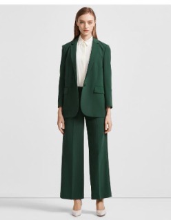 세련된 그린색상 자켓 &amp; 바지 set  stylish green jacket &amp; pants set