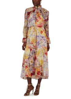 여성 플라워 롱원피스   Women&#039;s Flower Long Dress