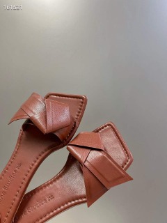 리본장식 슬리퍼  ribbon-decorated slippers