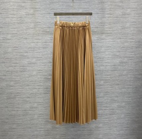 발렌 주름 롱 스커트  valen pleated long skirt