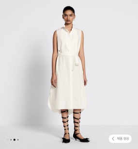 Dior 미디 셔츠 드레스